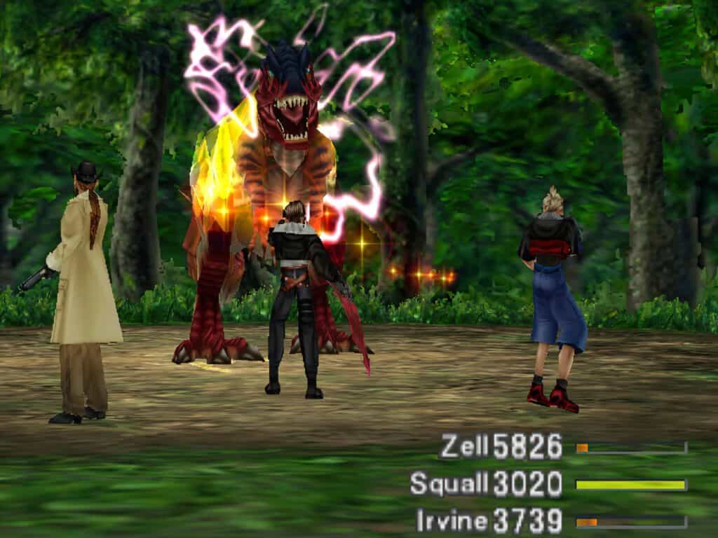 Final Fantasy VIII gameplay