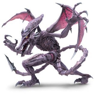 Ridley as he appears in Super Smash Bros. Ultimate
