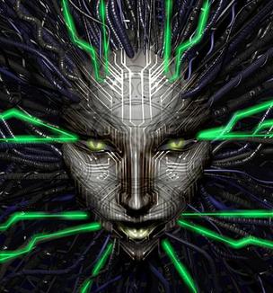 Render of SHODAN from System Shock 2