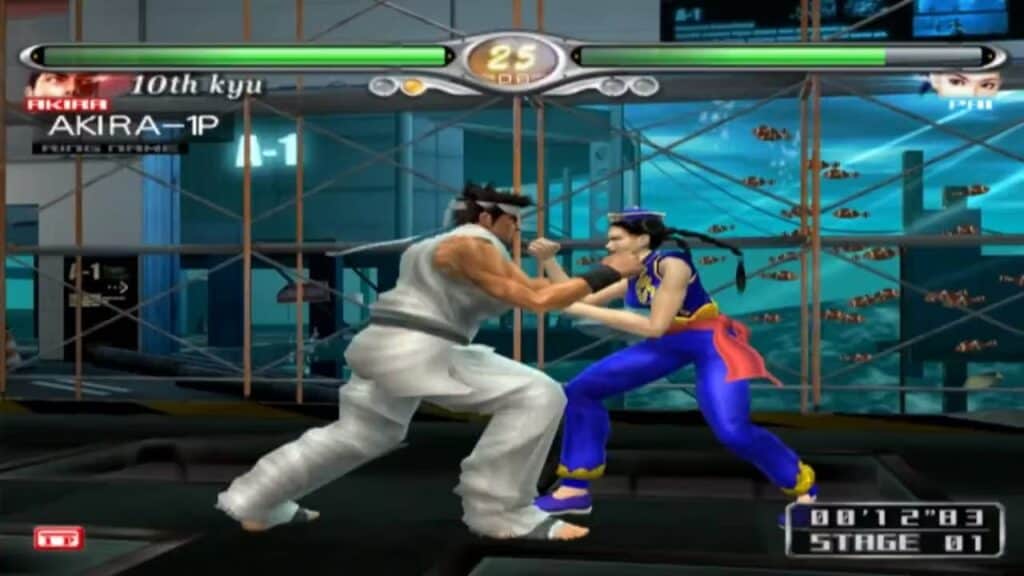 Virtua Fighter 4: Evolution gameplay