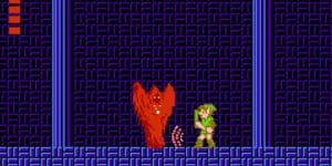 Zelda II gameplay