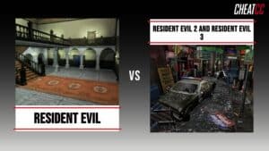 Resident Evil vs Resident Evil 2 and Resident Evil 3