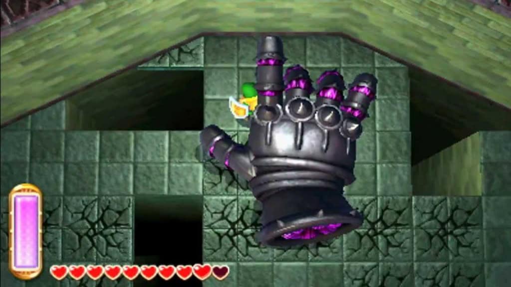 The Legend of Zelda: A Link Between Worlds gameplay