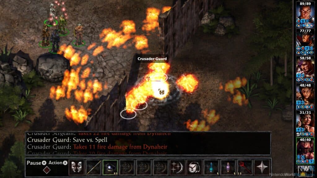Baldur's Gate gameplay