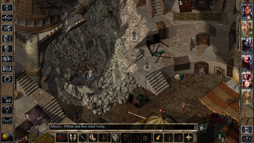Baldur's Gate II gameplay