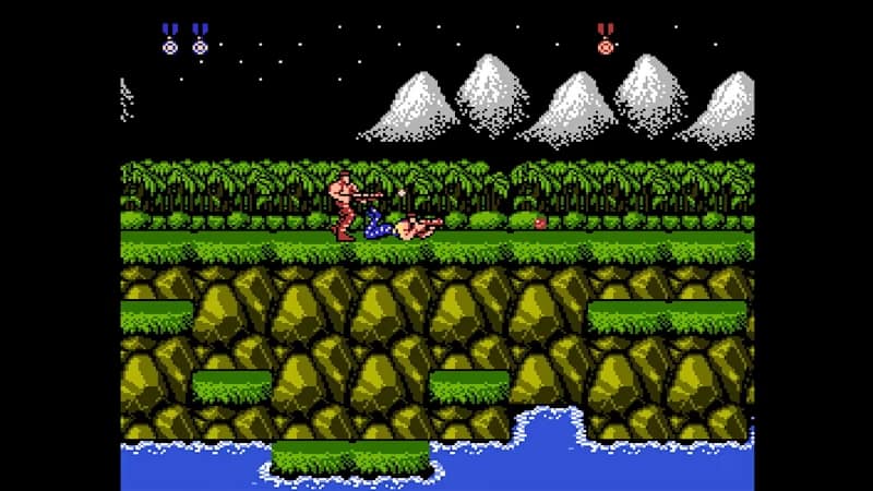 Contra gameplay