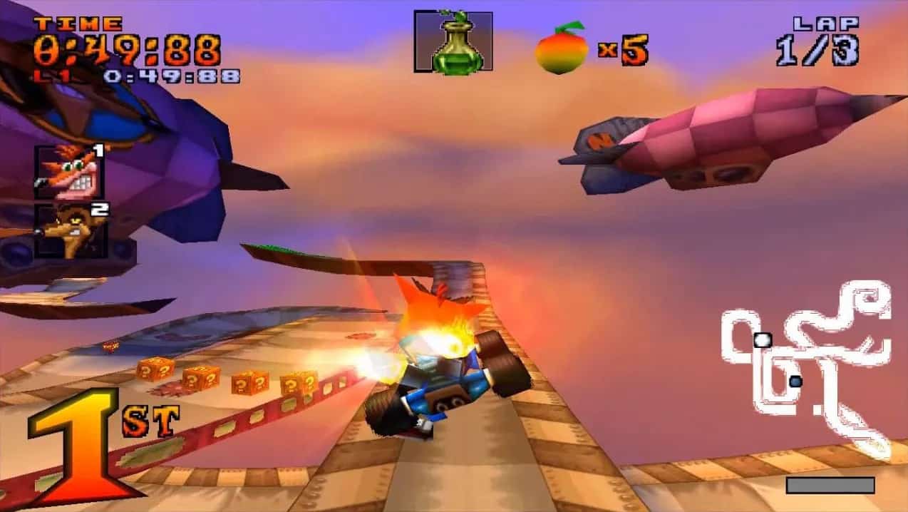 2. Crash Team Racing
