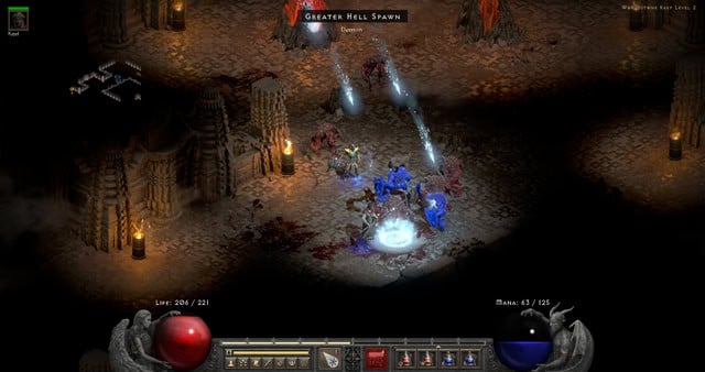 Diablo II gameplay