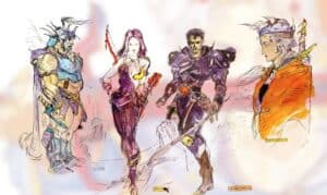 Final Fantasy II concept art