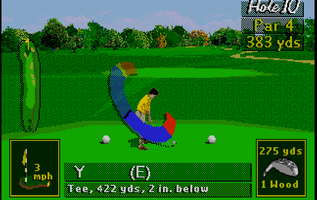 PGA Tour 96 gameplay