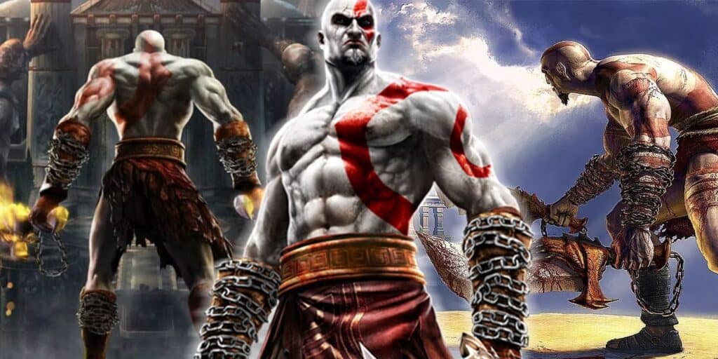 God of War original trilogy key art