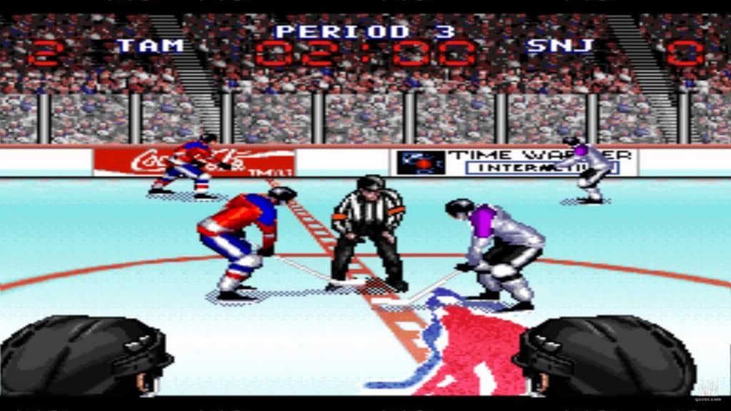 Wayne Gretzky and the NHLPA All-Stars gameplay
