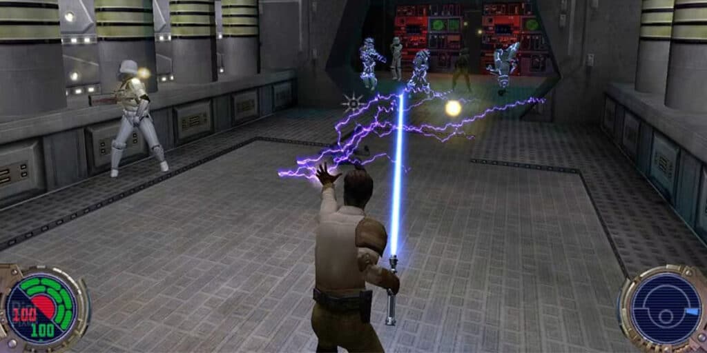 Star Wars Jedi Knight II gameplay