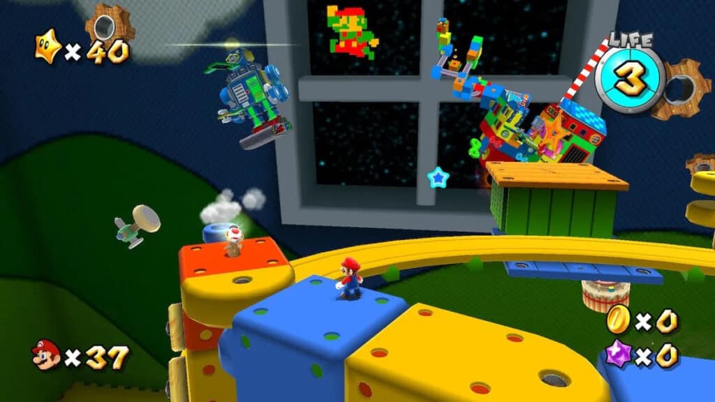 Super Mario Galaxy gameplay