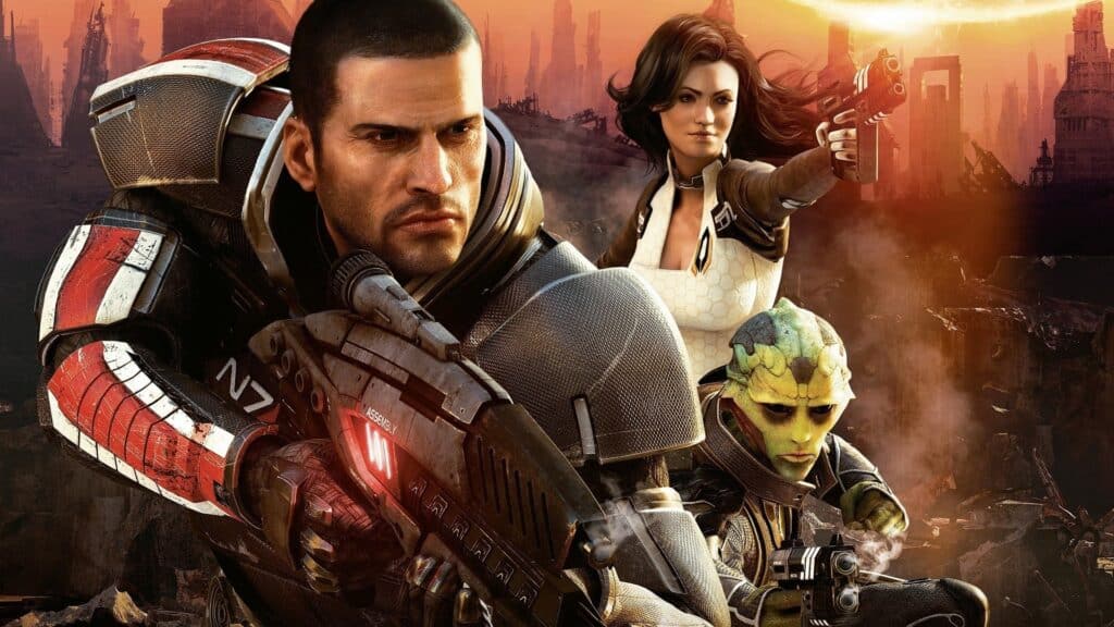 Mass Effect 2 key art