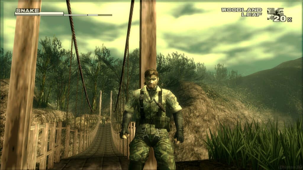 Metal Gear Solid 3: Subsistence gameplay