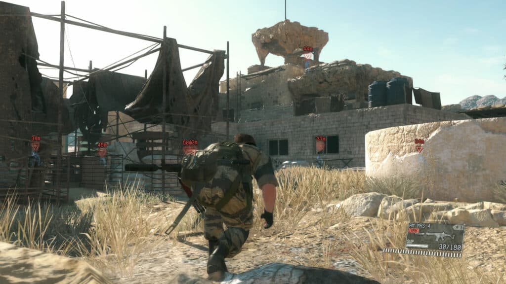 Metal Gear Solid V gameplay