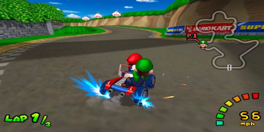 Mario Kart: Double Dash!! gameplay