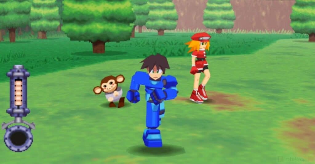 Mega Man Legends gameplay