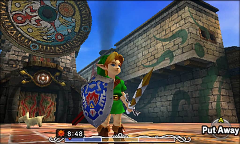 The Legend of Zelda: Majora's Mask 3D gameplay