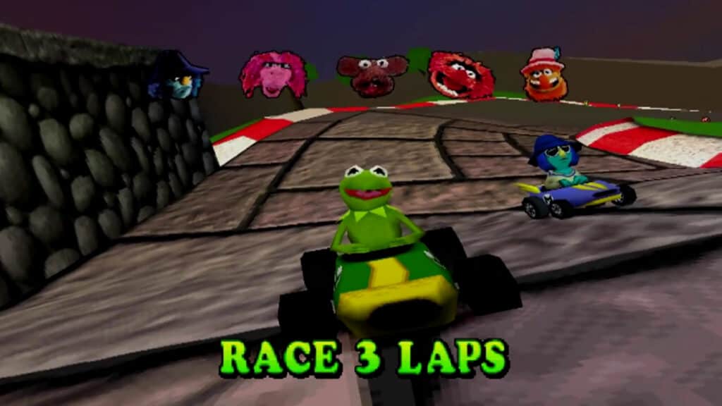 Muppet RaceMania gameplay