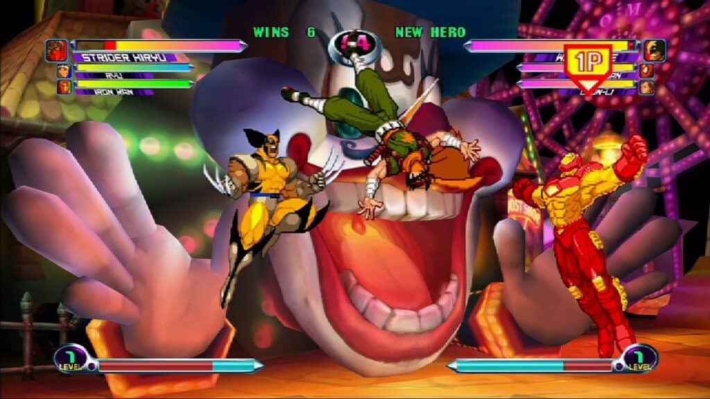 Marvel vs. Capcom 2 gameplay