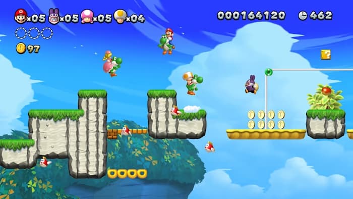 New Super Mario Bros. U Deluxe gameplay