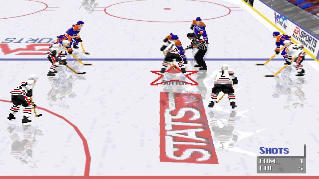 NHL 96 gameplay