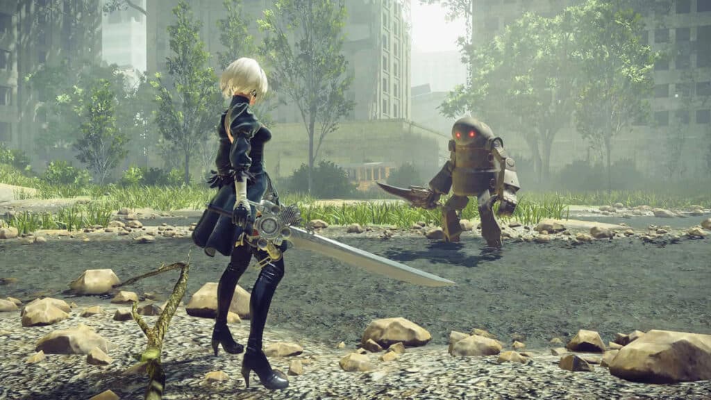 NieR: Automata gameplay