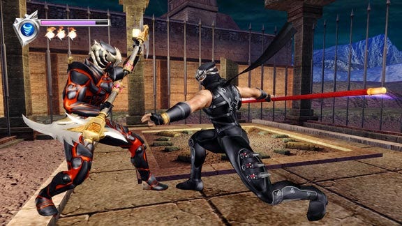 Ninja Gaiden Black gameplay