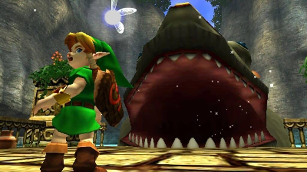 The Legend of Zelda: Ocarina of Time 3D gameplay