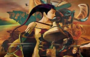 Panzer Dragoon Saga artwork