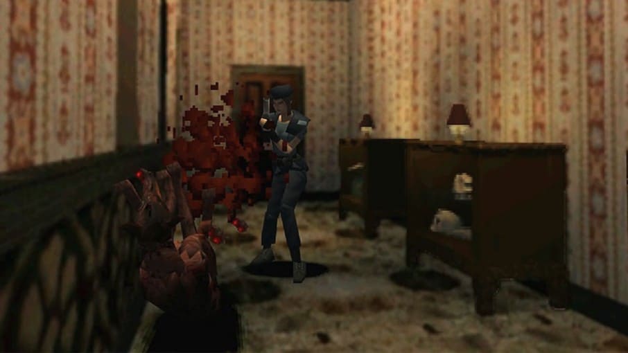 Resident Evil (1996) gameplay
