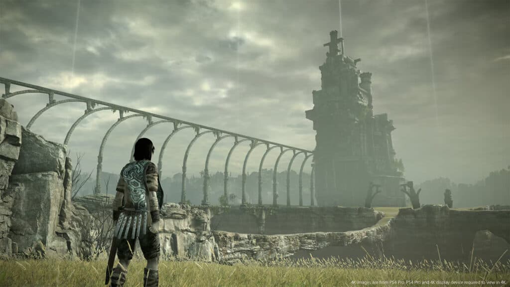 Shadow of the Colossus gameplay