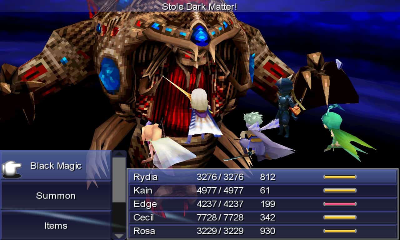 Final Fantasy IV gameplay