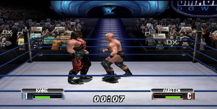 WWF No Mercy gameplay