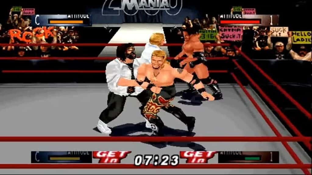 WWF WrestleMania 2000 gameplay