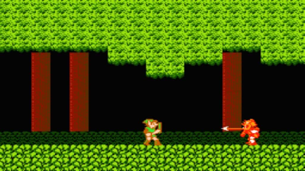 Zelda II: The Adventure of Link gameplay