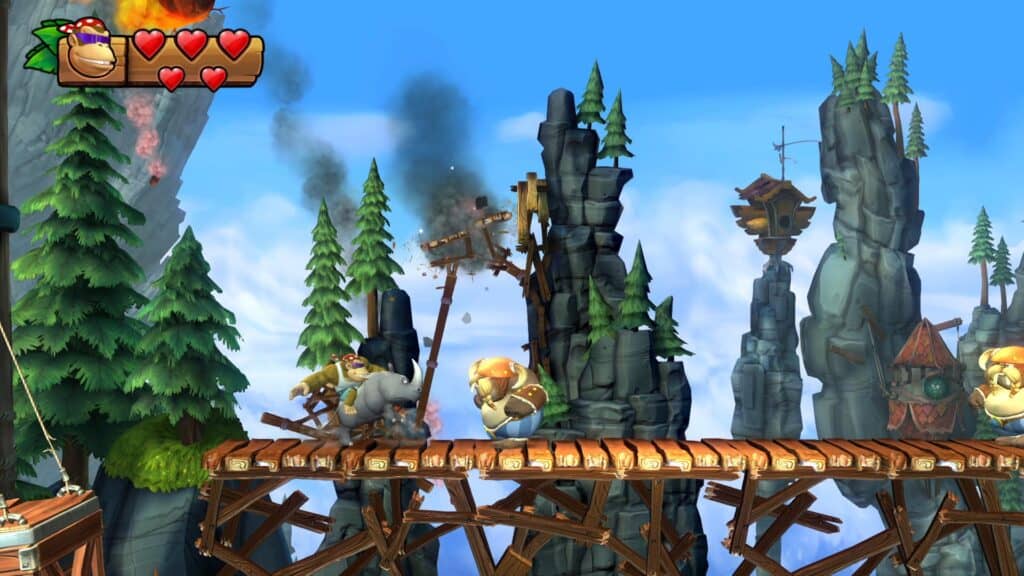 Donkey Kong Country: Tropical Freeze gameplay