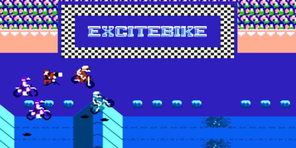 Excitebike gameplay