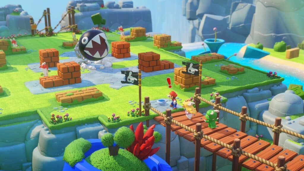 Mario + Rabbids Kingom Battle gameplay