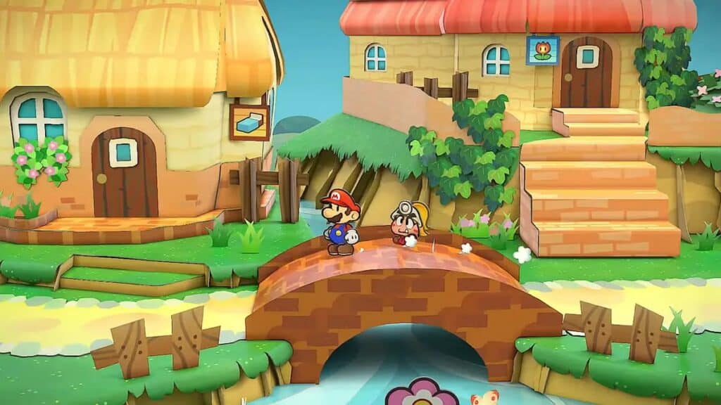Paper Mario: The Thousand-Year Door gameplay
