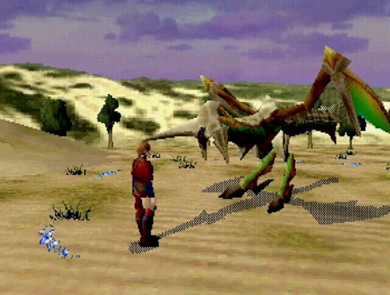 Panzer Dragoon Saga gameplay