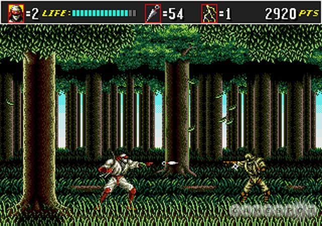 Shinobi III gameplay