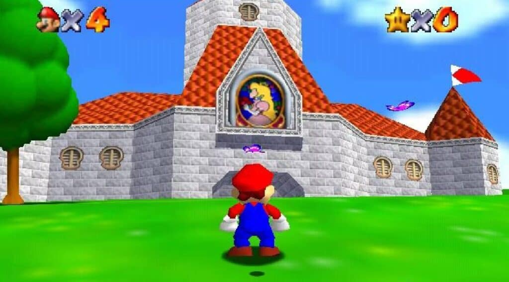 Super Mario 64 gameplay