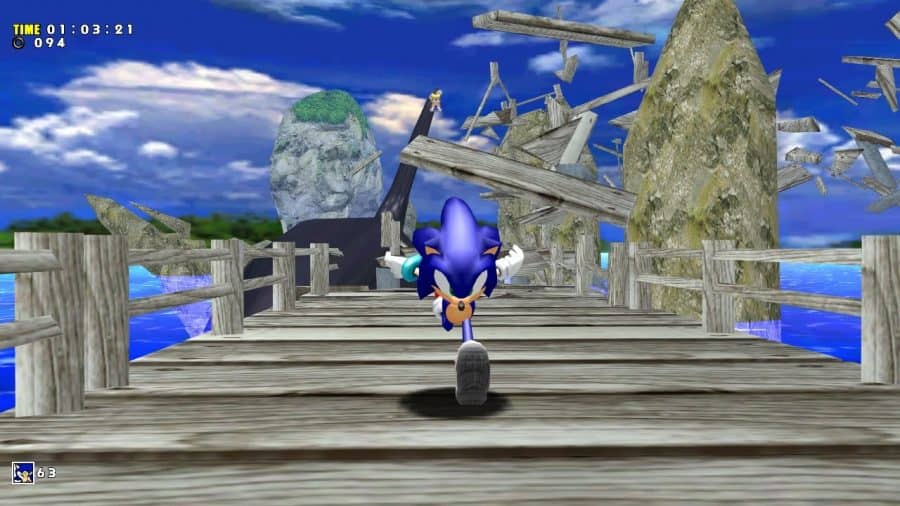 Sonic Adventure gameplay