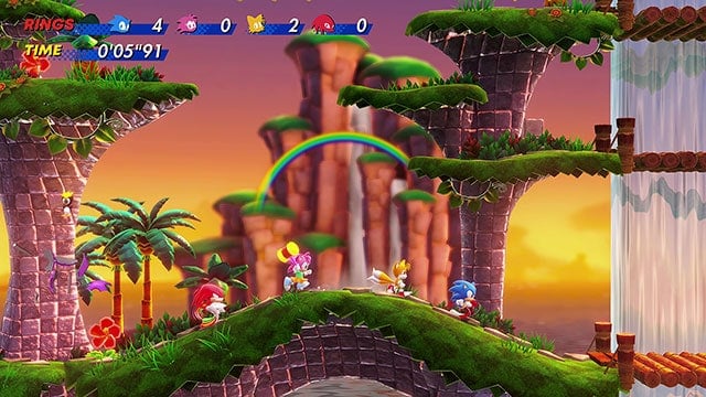 Sonic Superstars gameplay