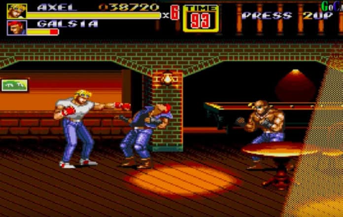 Streets of Rage 2 gameplay