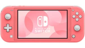 Switch Lite coral