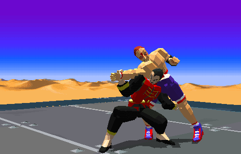 Virtua Fighter gameplay